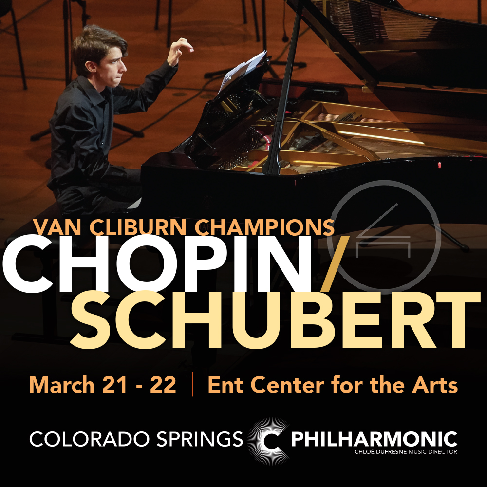 CS Philharmonic Chopin Schubert March 21 and 22, 2026
