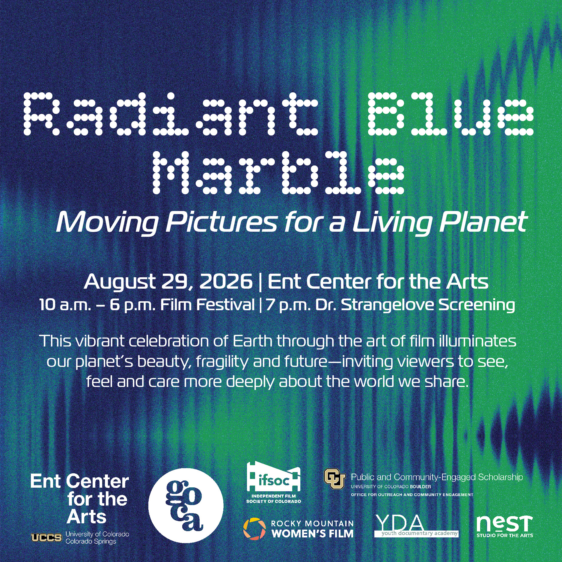 GOCA Radiant Blue Marble Film Fest August 29, 2026