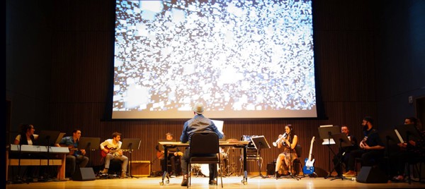 an event on an ent center stage