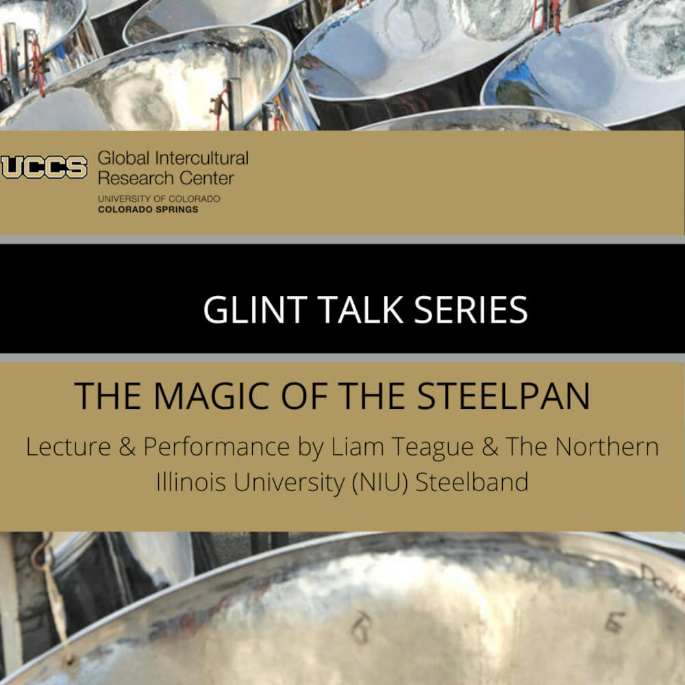 flyer for the magic of steelpan event